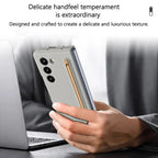 Galaxy Z Fold7 Flexi Shield Slim S-Pen Slot Edition Case Mobile Case by CoverMeUp - Style 12
