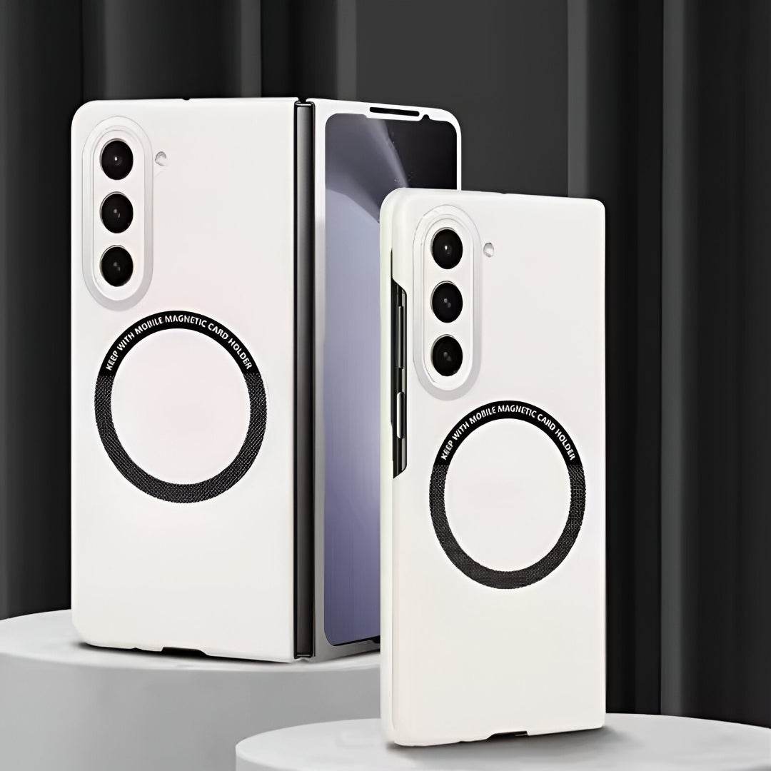 Galaxy Z Fold6 Smooth Borderless Magnetic Grip Case Mobile Case by CoverMeUp - Style 10