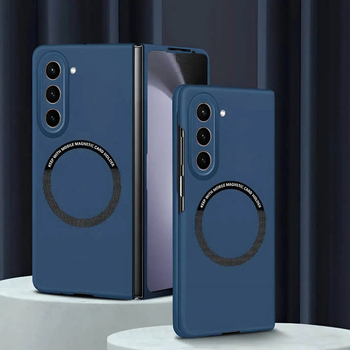 Galaxy Z Fold6 Smooth Borderless Magnetic Grip Case Mobile Case by CoverMeUp - Style 3