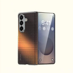 galaxy-z-fold7-sunset-glow-tactile-woven-case