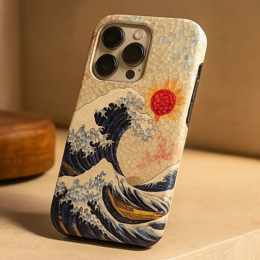 Shattered Sea - Crystal Mobile Case by CoverMeUp