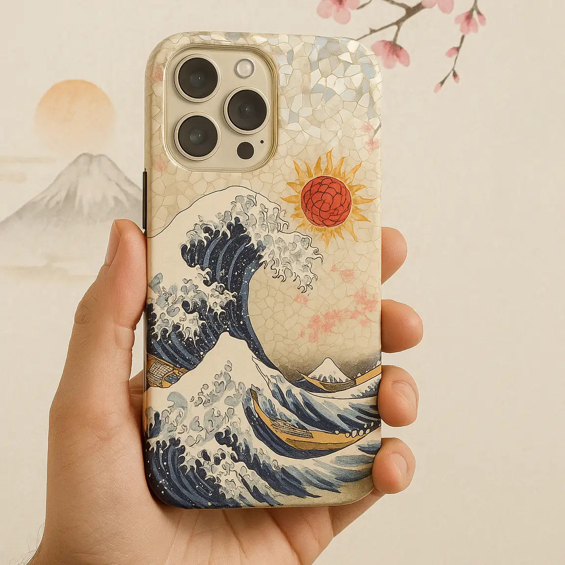 Shattered Sea - Crystal Mobile Case by CoverMeUp - Style 3