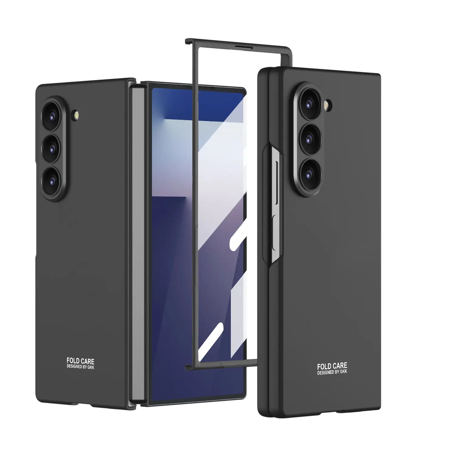Galaxy Z Fold7 Deluxe Matte Robust Frame Case Mobile Case by CoverMeUp - Style 5