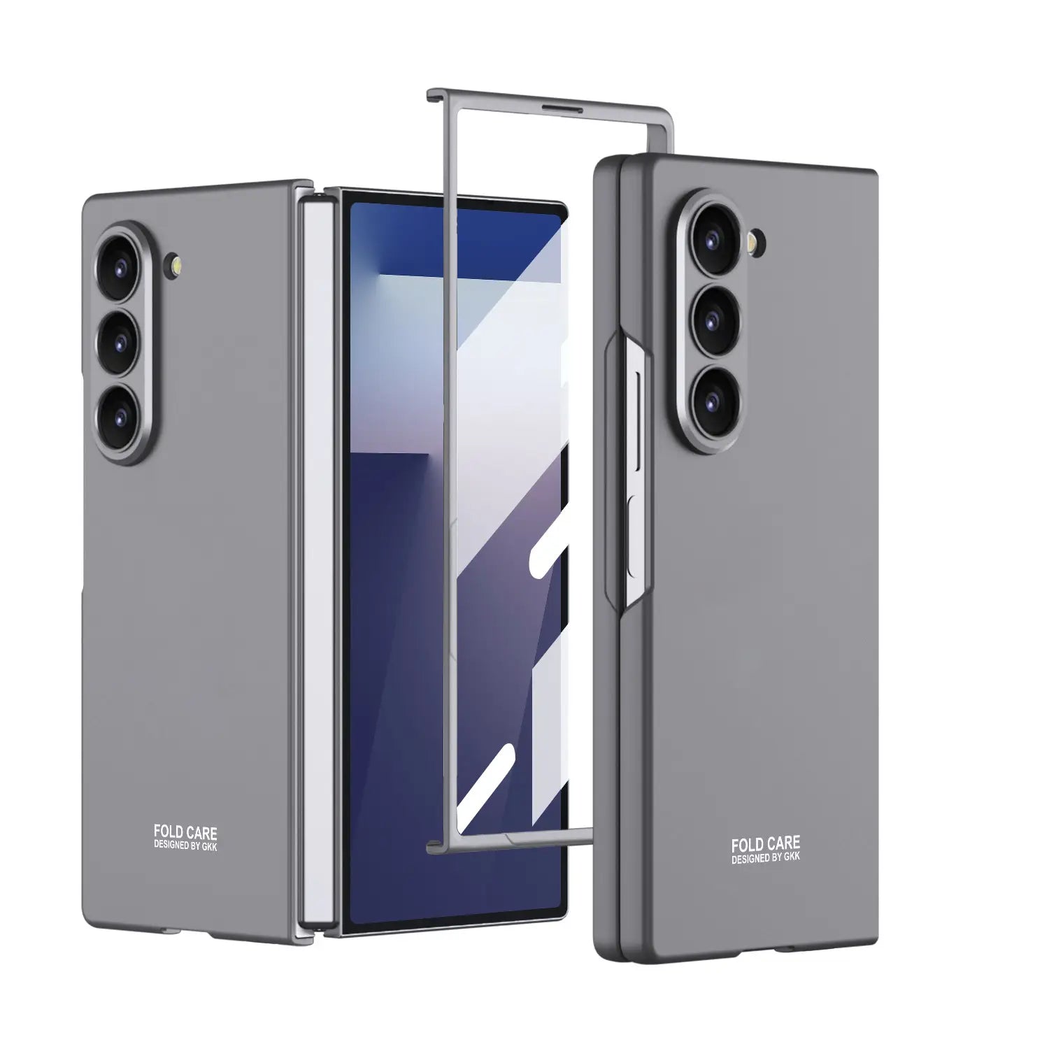 Galaxy Z Fold7 Deluxe Matte Robust Frame Case Mobile Case by CoverMeUp - Style 3