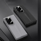 Galaxy Z Fold6 Heritage™ Cutting Edge Leather Case Mobile Case by CoverMeUp - Style 4