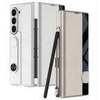 Classic Side Window Leather Case Mobile Case by CoverMeUp - Style 6