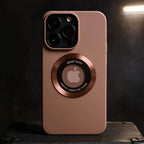 Protective Apple iPhone Back Cover - Matte Lens Film Shockproof Magsafe Case - iPhone - Style 4