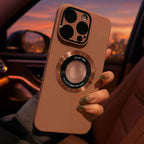 Protective Apple iPhone Back Cover - Matte Lens Film Shockproof Magsafe Case - iPhone