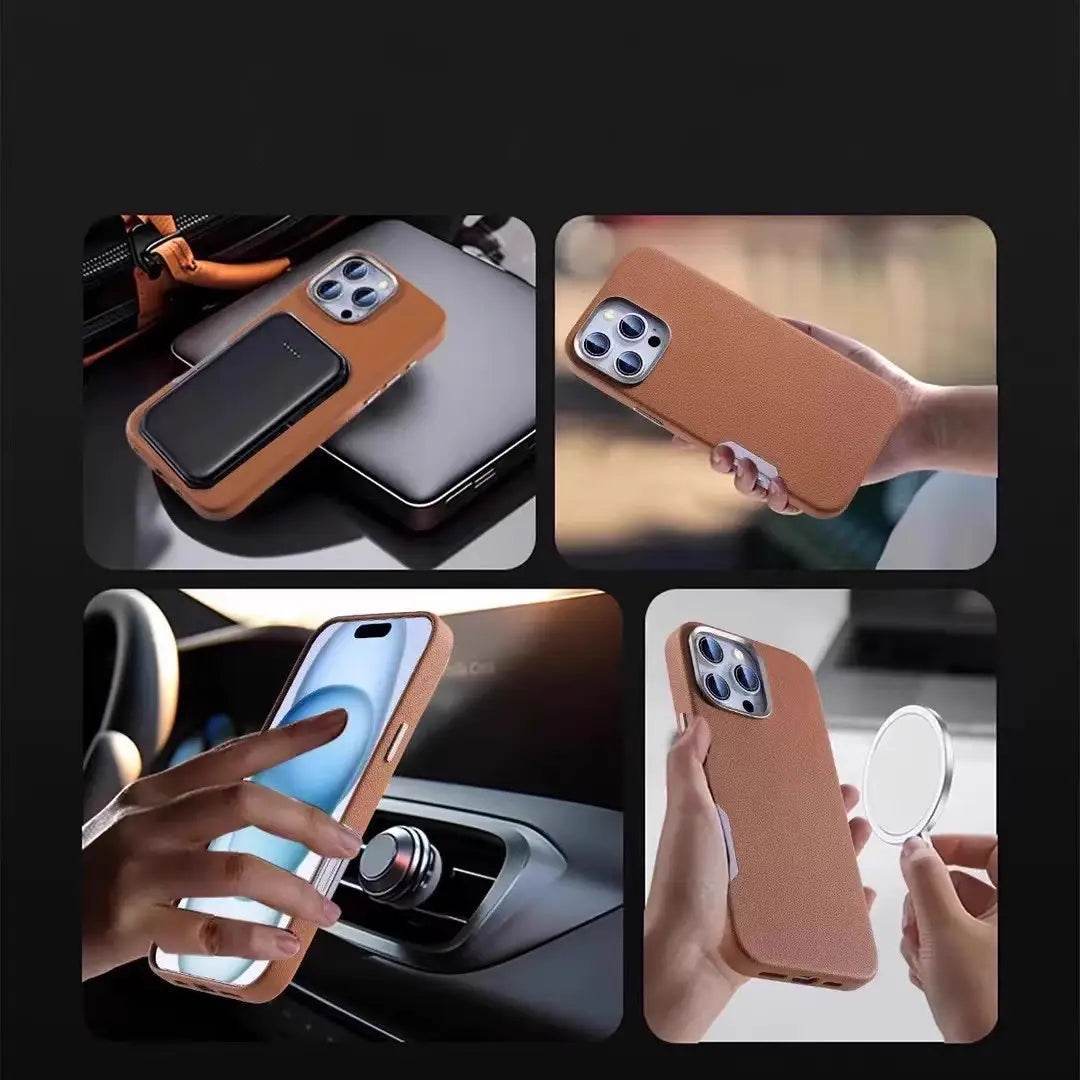 Luxe Leather Case Mobile Case by CoverMeUp - Style 7
