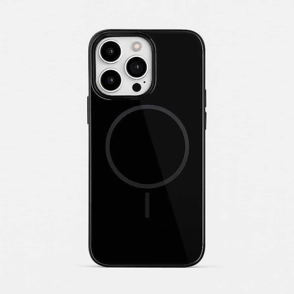 Protective Apple iPhone Back Cover - Glossy Soft MagSafe Case - iPhone