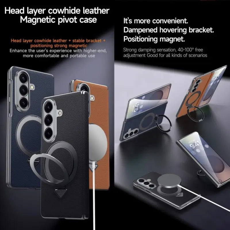 galaxy-z-fold7-infinity-luxe-leather-kickstand-case