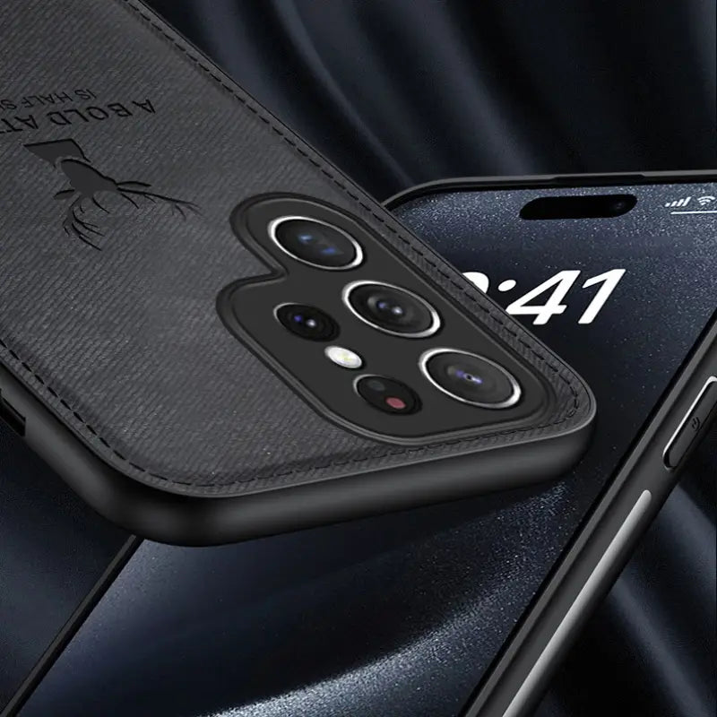 Deer Pattern Elegance Leather Case Mobile Case by CoverMeUp - Style 14