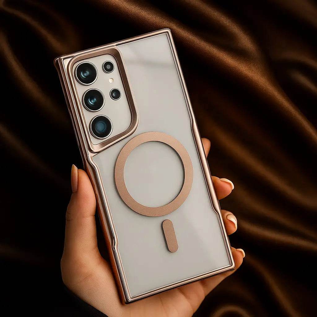 Brilliance Acrylic Clarity MagSafe Case - Samsung Mobile Case by CoverMeUp - Style 4