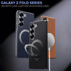 Galaxy Z Fold7 Infinity Luxe Leather Kickstand Case Mobile Case by CoverMeUp - Style 7