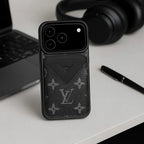 Protective Apple iPhone Back Cover - Luxury Branded Magsafe Compatible Case with Magsafe Wallet for iPhone 17