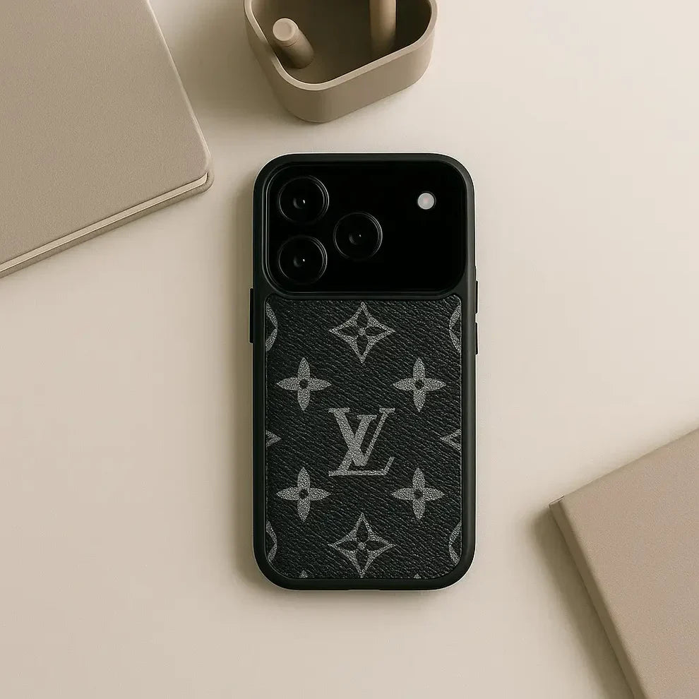 Protective Apple iPhone Back Cover - Luxury Branded Magsafe Compatible Case with Magsafe Wallet for iPhone 17 Air - Style 3