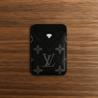 Protective Apple iPhone Back Cover - Luxury Branded Magsafe Compatible Case with Magsafe Wallet for iPhone 17 Air - Style 5