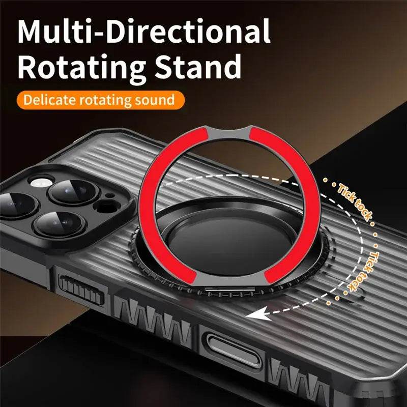 Bolt Clad Magnetic Kickstand Case Mobile Case by CoverMeUp - Style 9