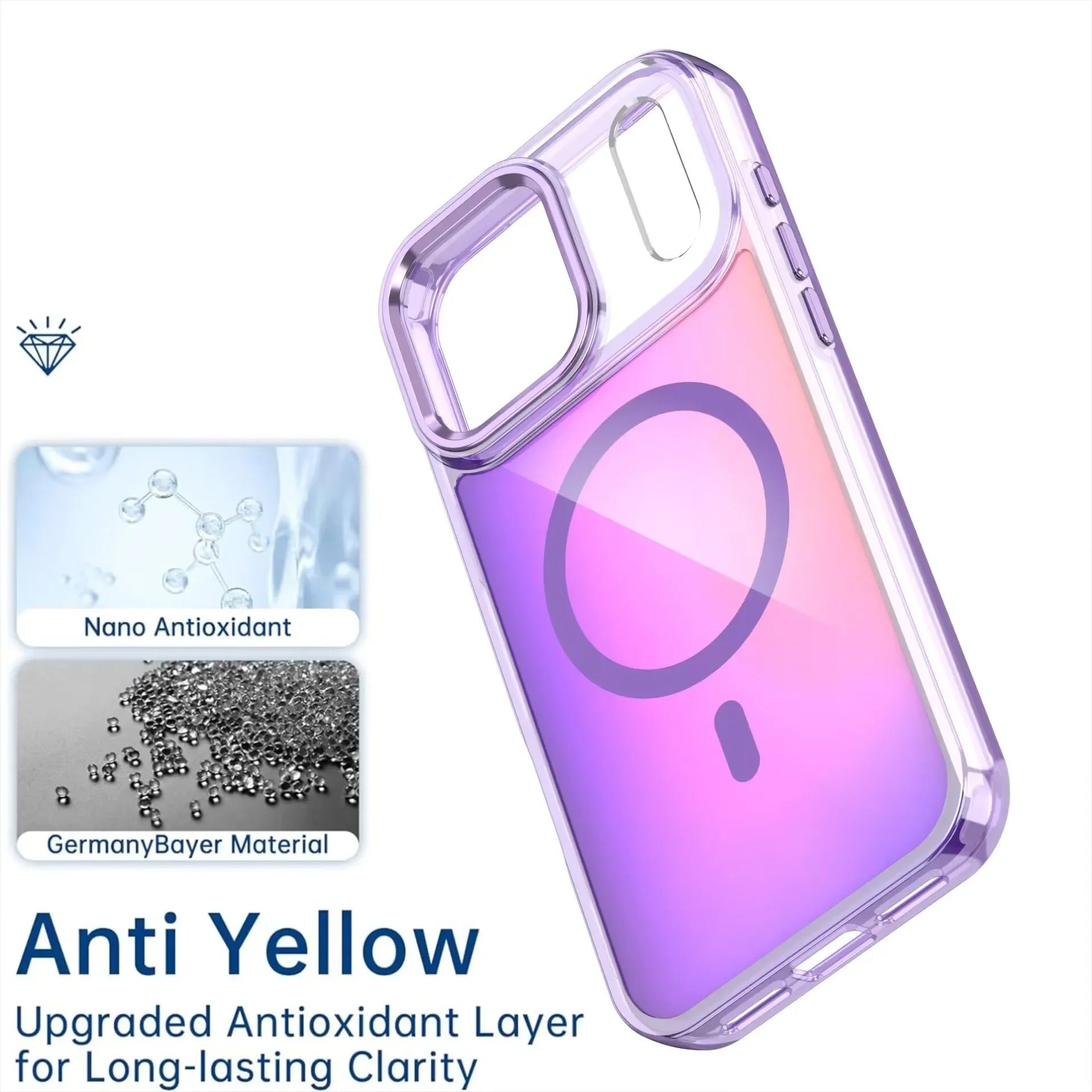 Fusion Prism MagSafe Case Mobile Case by CoverMeUp - Style 8
