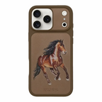 Boris Majestic Stallion Leather Case Mobile Case by CoverMeUp - Style 7