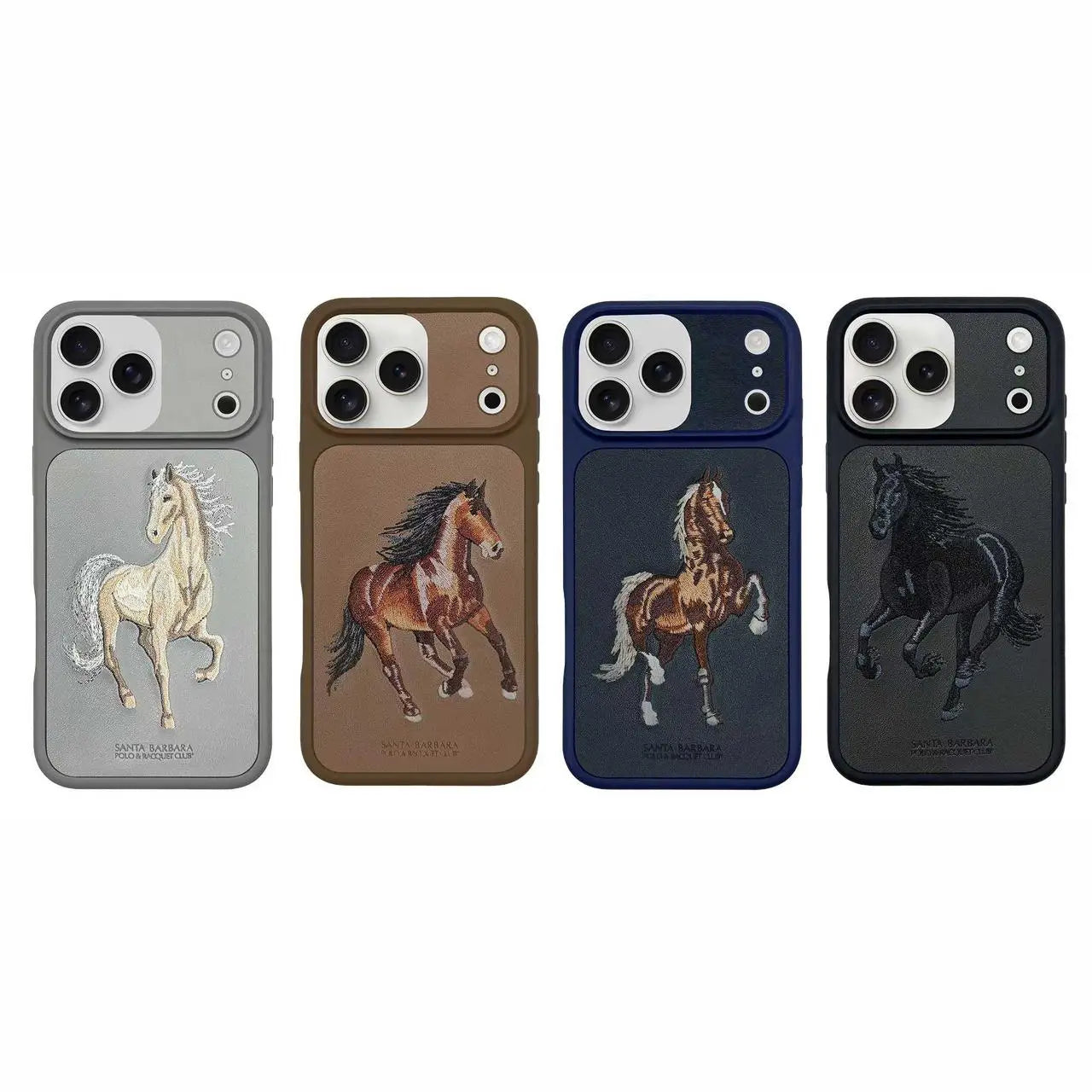 Boris Majestic Stallion Leather Case Mobile Case by CoverMeUp - Style 12