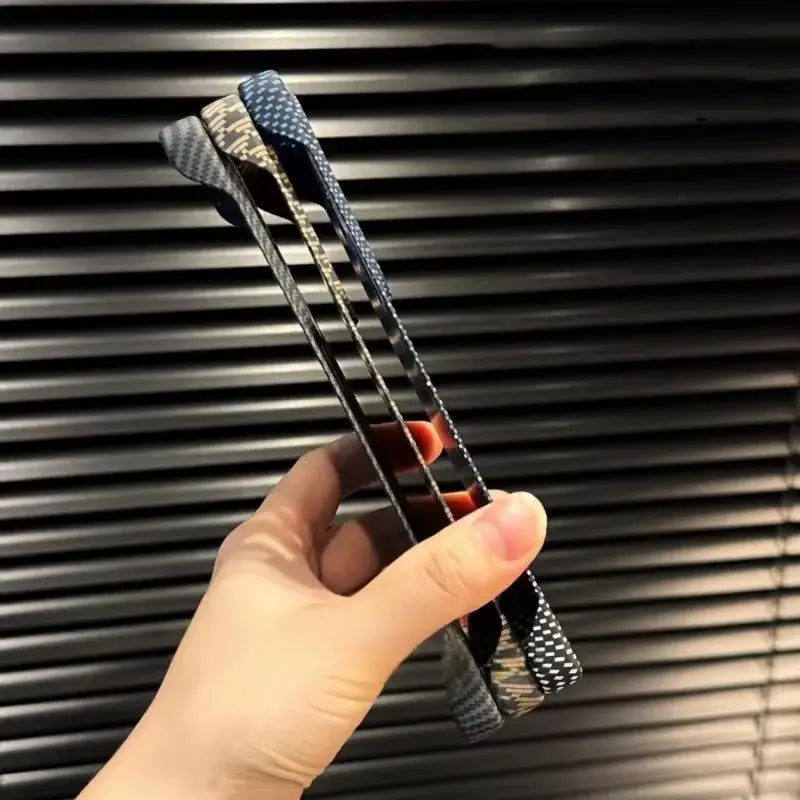 Sunset Grid Carbon Weave MagSafe Case Mobile Case by CoverMeUp - Style 9