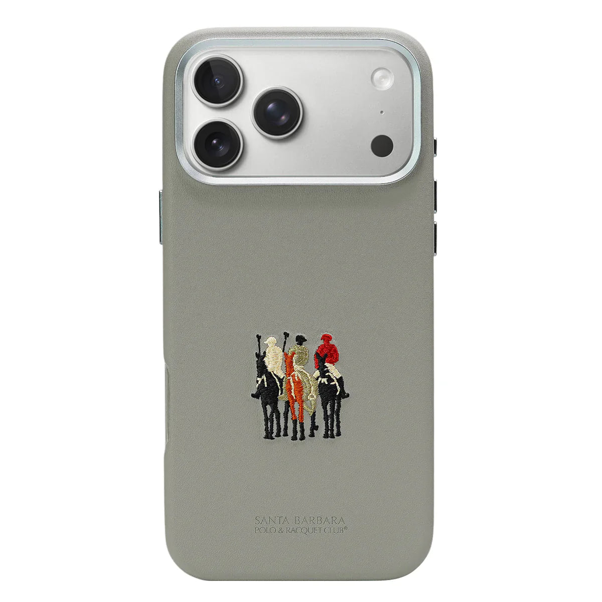 Protective Apple iPhone Back Cover - Santa Barbara Polo JUSTIN Series Case for iPhone 17 Pro (GREY)