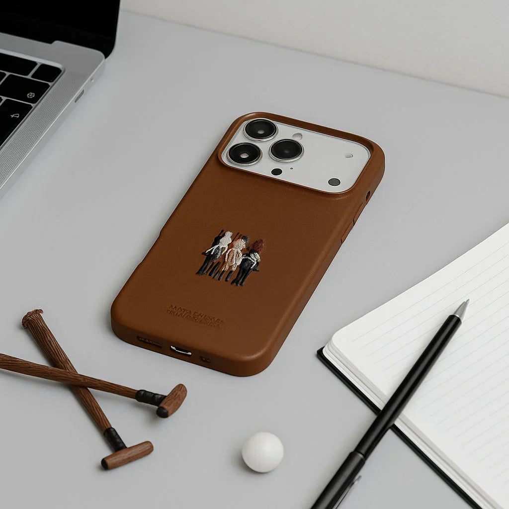 Santa Barbara Polo JUSTIN Series Case for iPhone 17 Pro (BROWN)
