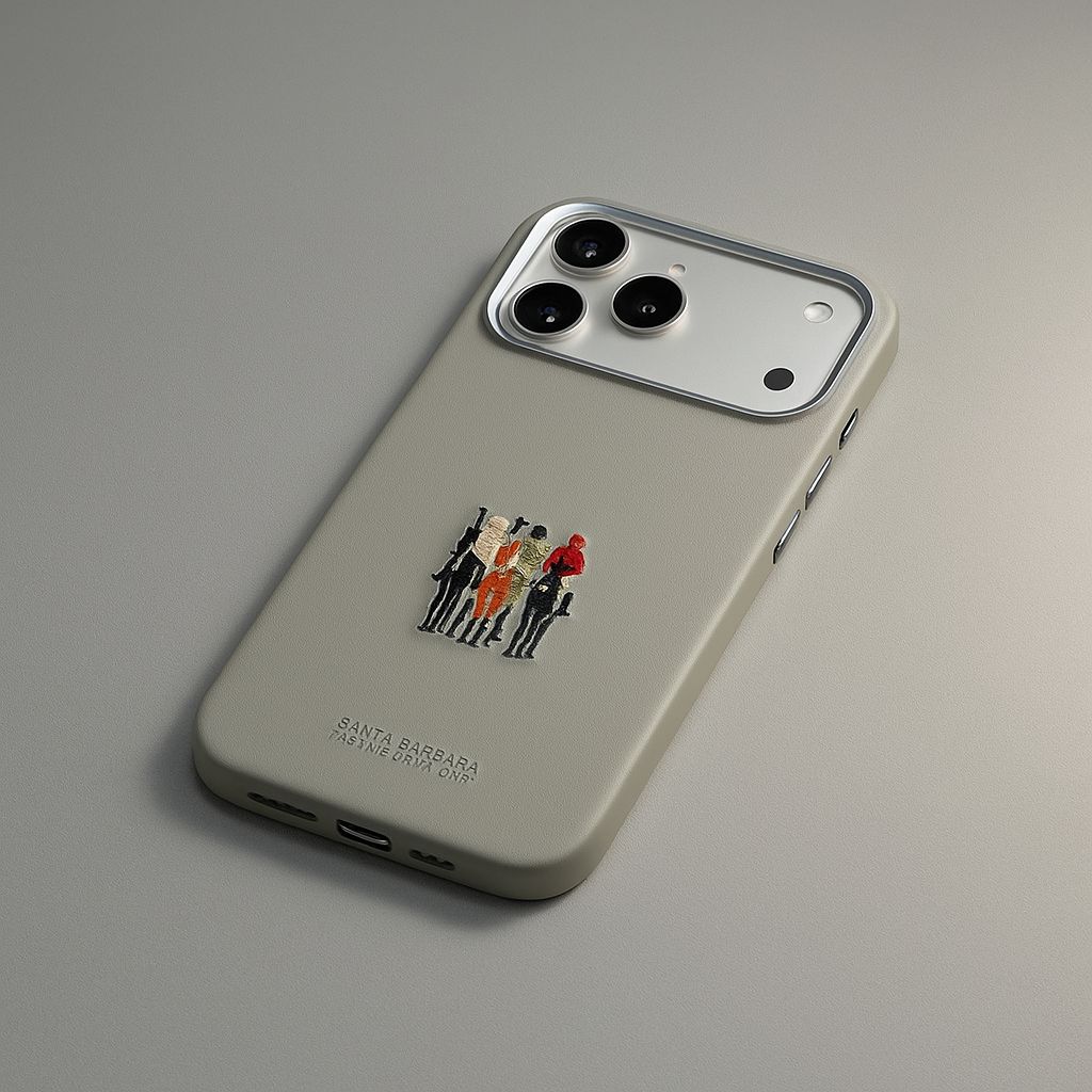Protective Apple iPhone Back Cover - Santa Barbara Polo JUSTIN Series Case for iPhone 17 Pro (GREY) - Style 2