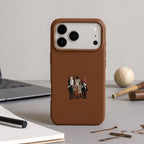 Protective Apple iPhone Back Cover - Santa Barbara Polo JUSTIN Series Case for iPhone 17 Pro (BROWN) - Style 3