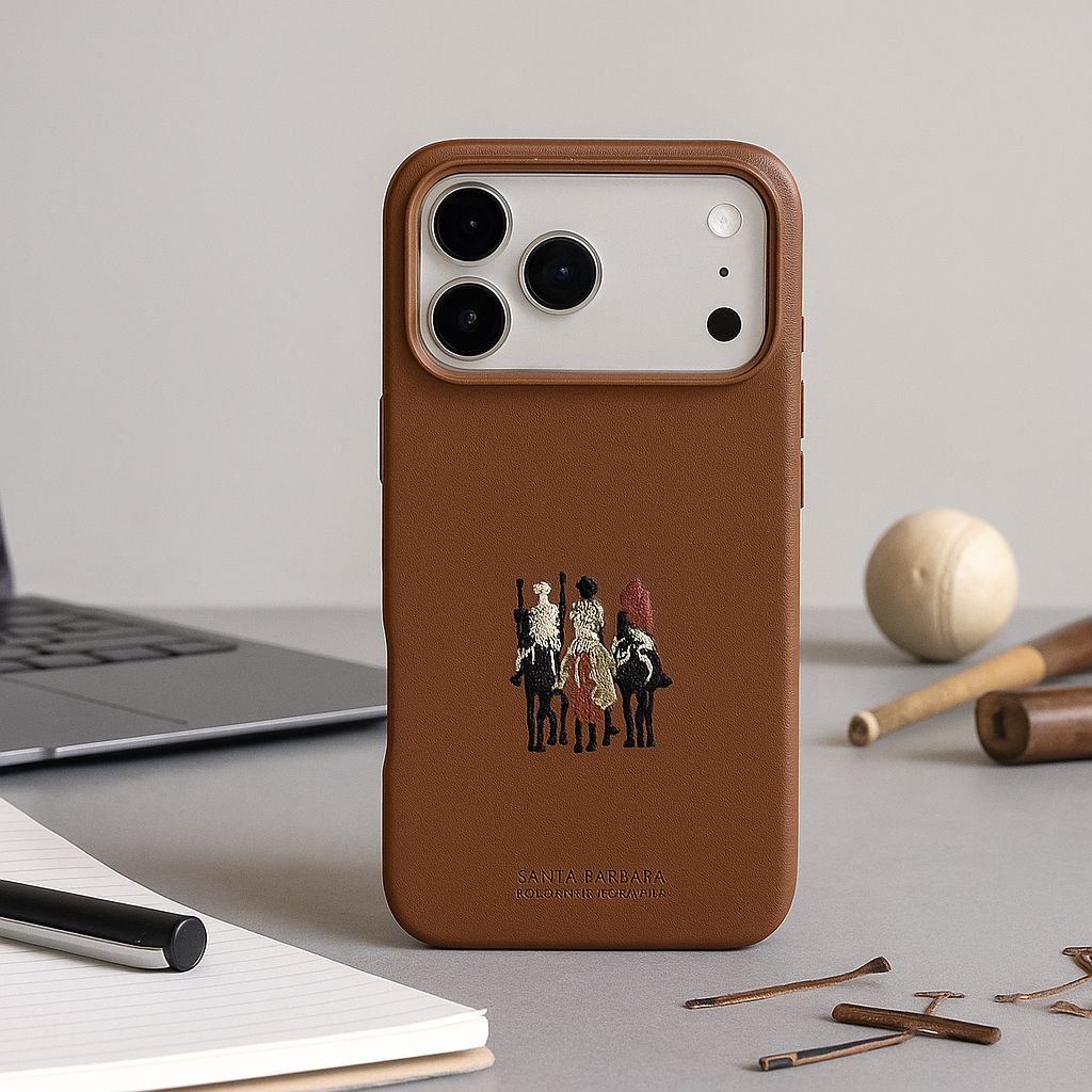 Santa Barbara Polo JUSTIN Series Case for iPhone 17 Pro (BROWN)