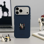 Protective Apple iPhone Back Cover - Santa Barbara Polo JUSTIN Series Case for iPhone 17 Pro Max (BLUE) - Style 3
