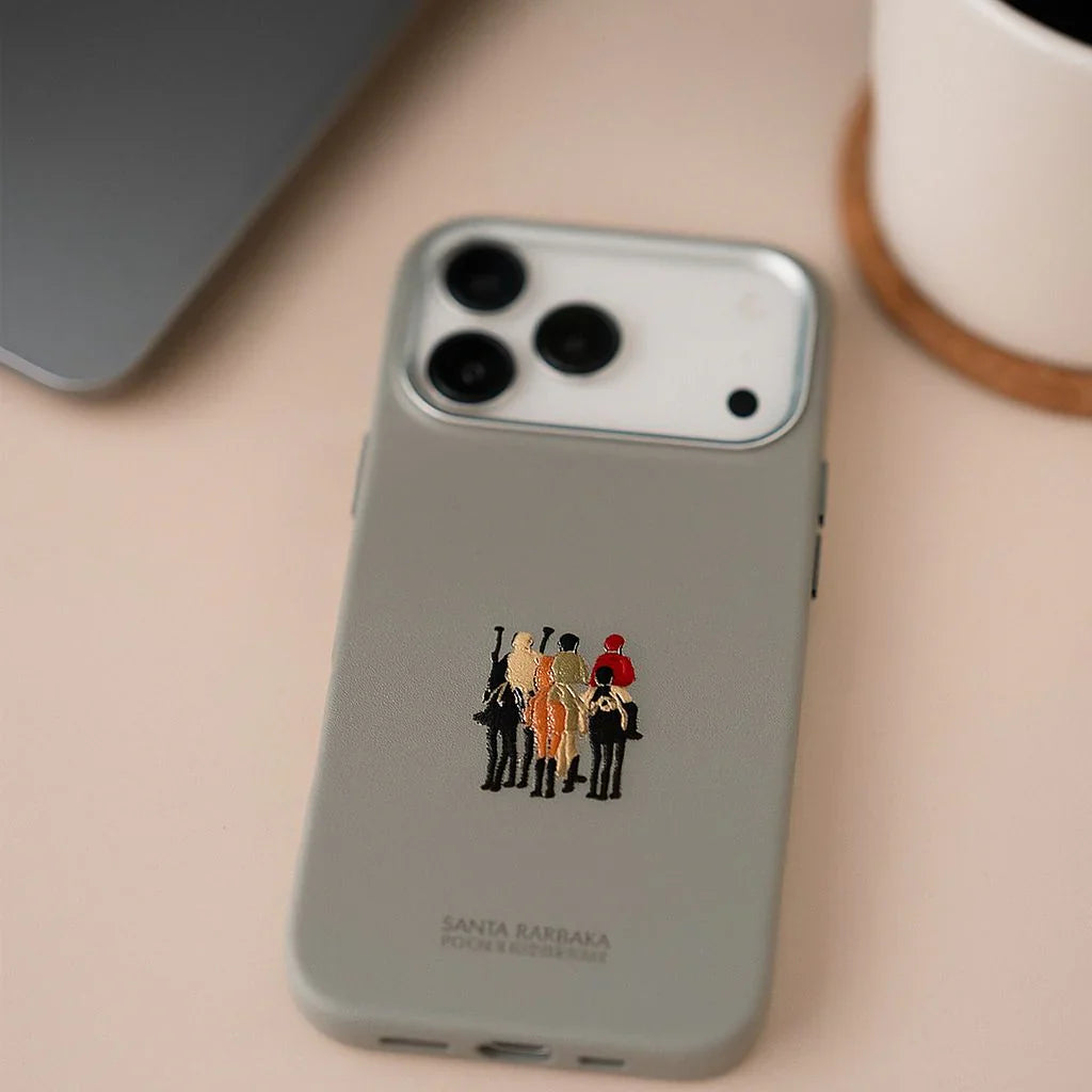 Protective Apple iPhone Back Cover - Santa Barbara Polo JUSTIN Series Case for iPhone 17 Pro (GREY) - Style 3