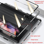 Galaxy Z Fold7 (Front+Back) Protection Magnetic Fit Case Mobile Case by CoverMeUp - Style 4