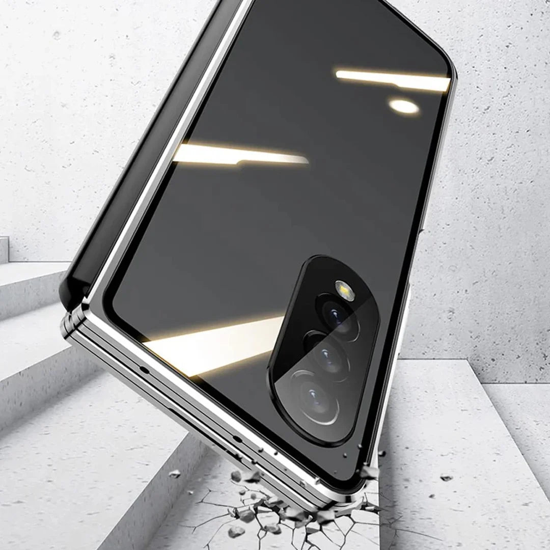 Galaxy Z Fold7 (Front+Back) Protection Magnetic Fit Case Mobile Case by CoverMeUp - Style 7