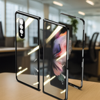 Galaxy Z Fold7 (Front+Back) Protection Magnetic Fit Case Mobile Case by CoverMeUp - Style 3