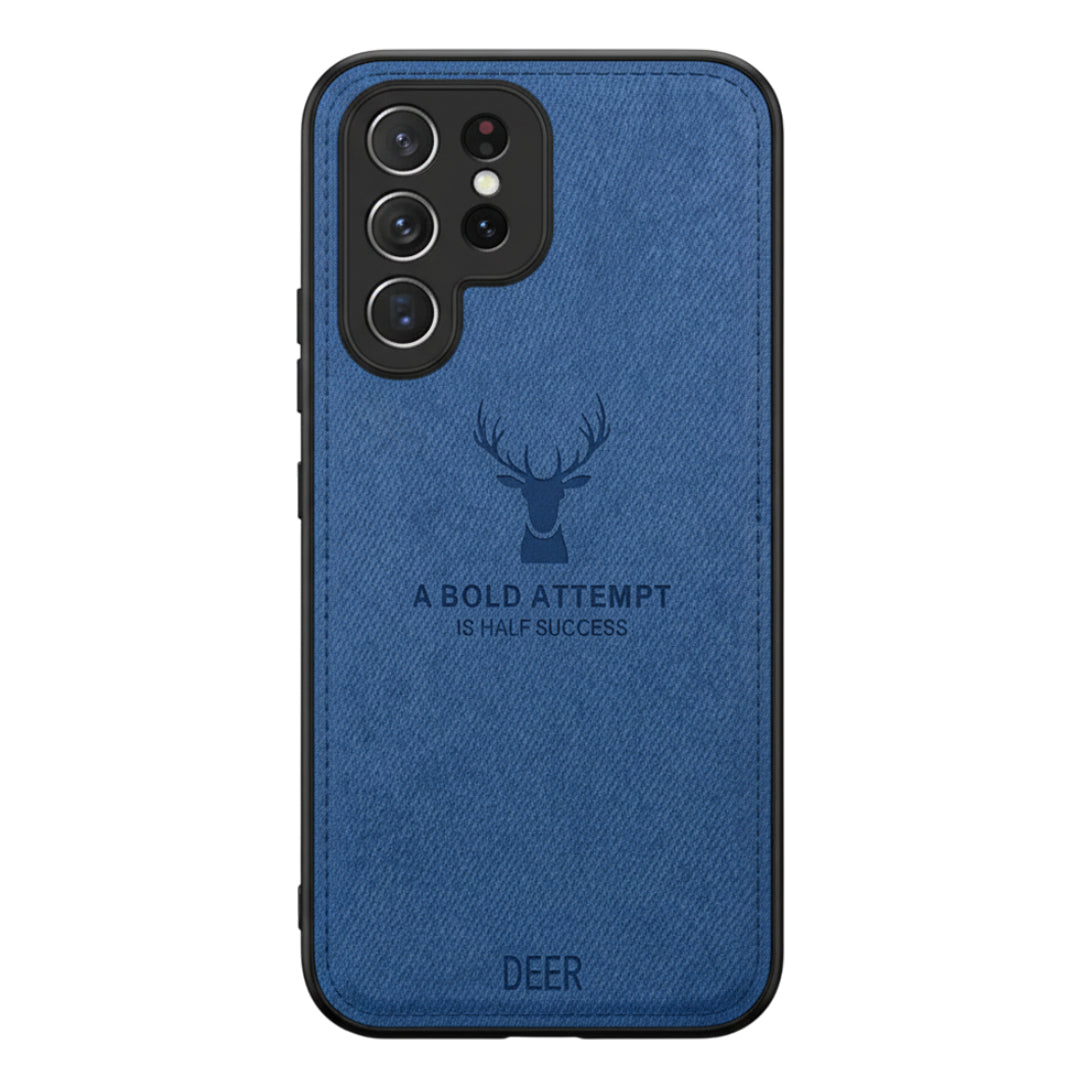 Deer Pattern Elegance Leather Case Mobile Case by CoverMeUp - Style 4
