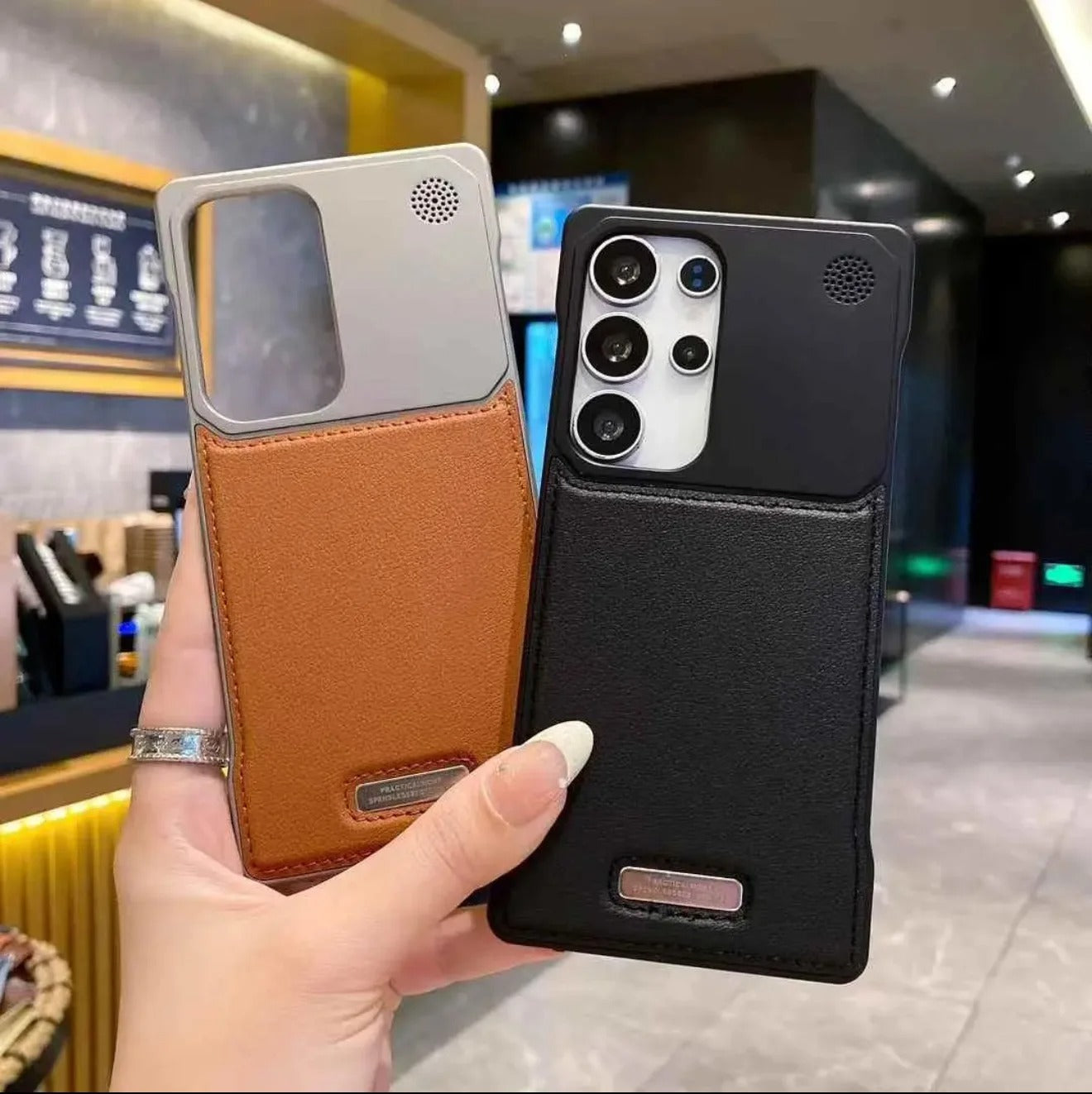 Aero Flex Premium Leather Case - Samsung Mobile Case by CoverMeUp - Style 13