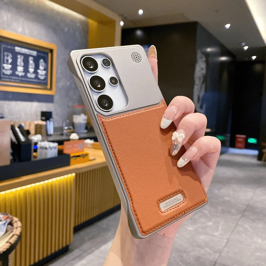 Aero Flex Premium Leather Case - Samsung Mobile Case by CoverMeUp - Style 6