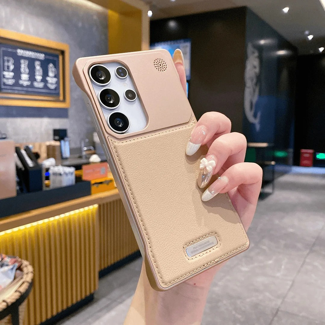 Aero Flex Premium Leather Case - Samsung Mobile Case by CoverMeUp - Style 2