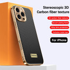 Royal Crown Golden Fiber Case Mobile Case by CoverMeUp - Style 2