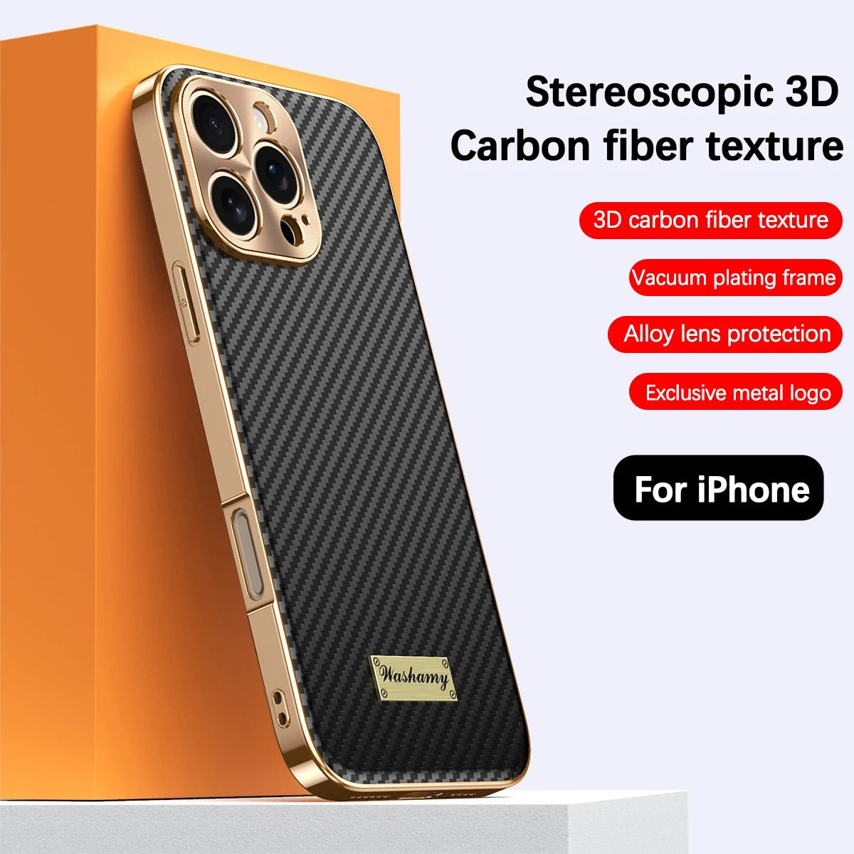 Royal Crown Golden Fiber Case Mobile Case by CoverMeUp - Style 2