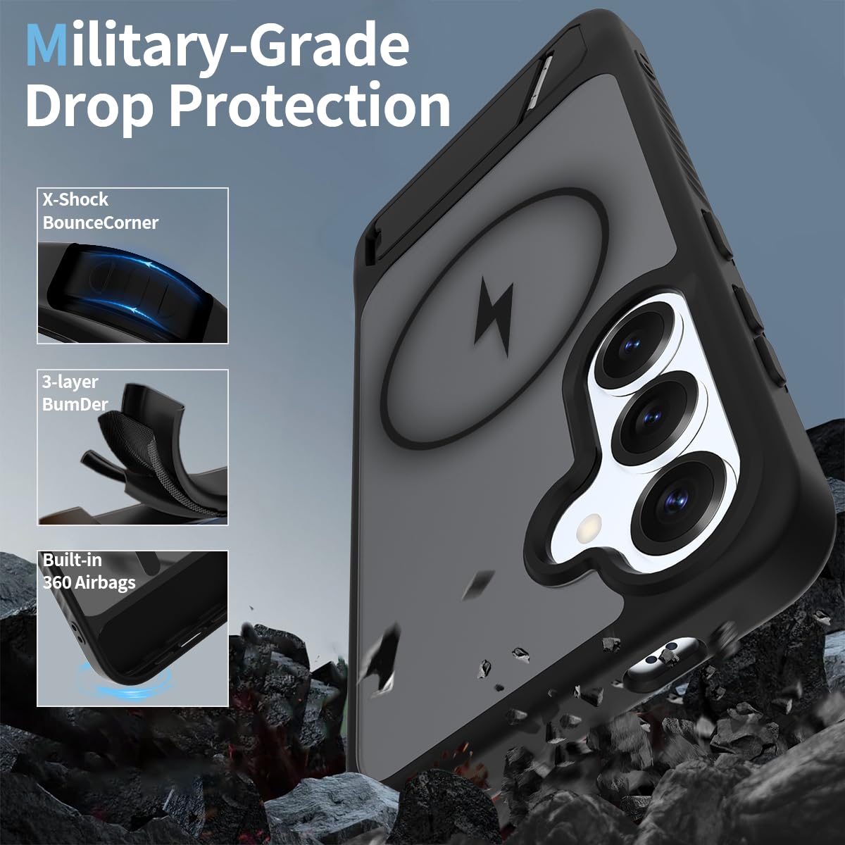 Quiet Rock MagDock Case Mobile Case by CoverMeUp - Style 9
