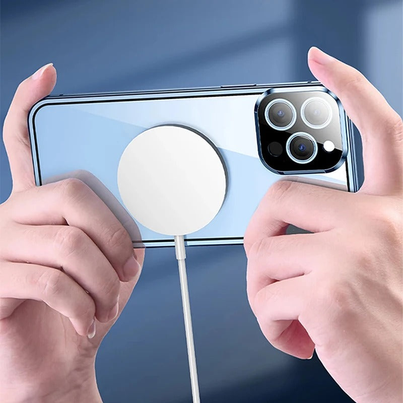 Aqua Cage Twin Glass Case Mobile Case by CoverMeUp - Style 5