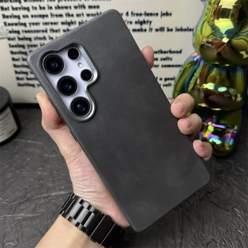 Dark Knight Leather Case Mobile Case by CoverMeUp - Style 3