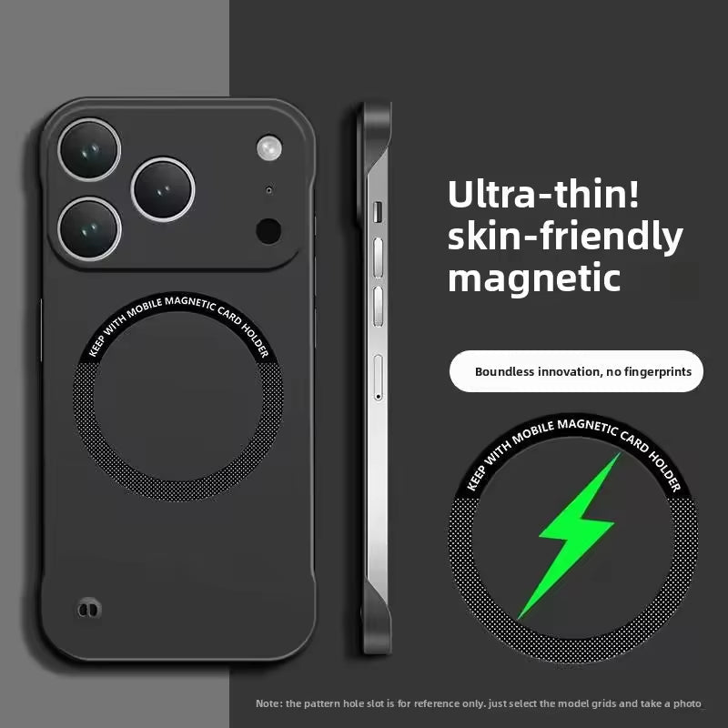 Protective Apple iPhone Back Cover - Magna Guard Borderless Magnetic Case - iPhone - Style 5