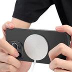Protective Apple iPhone Back Cover - Magna Guard Borderless Magnetic Case - iPhone - Style 11