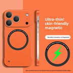 Protective Apple iPhone Back Cover - Magna Guard Borderless Magnetic Case - iPhone