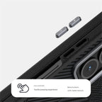 Satin Weave Stripe Carbon Case Mobile Case by CoverMeUp - Style 5