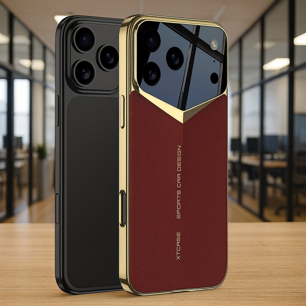 Apex Leather Shield Case Mobile Case by CoverMeUp - Style 4